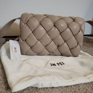 NWT JW PEI Maze Woven Crossbody Bag